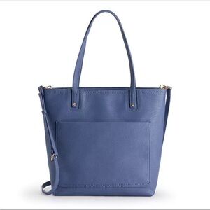 LC Lauren Conrad Elegant Blue Shoulder Bag